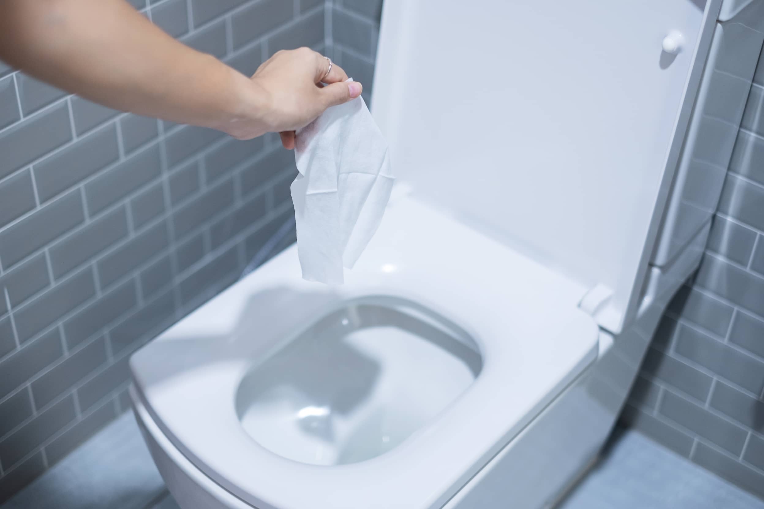 No arrojar papeles al wc